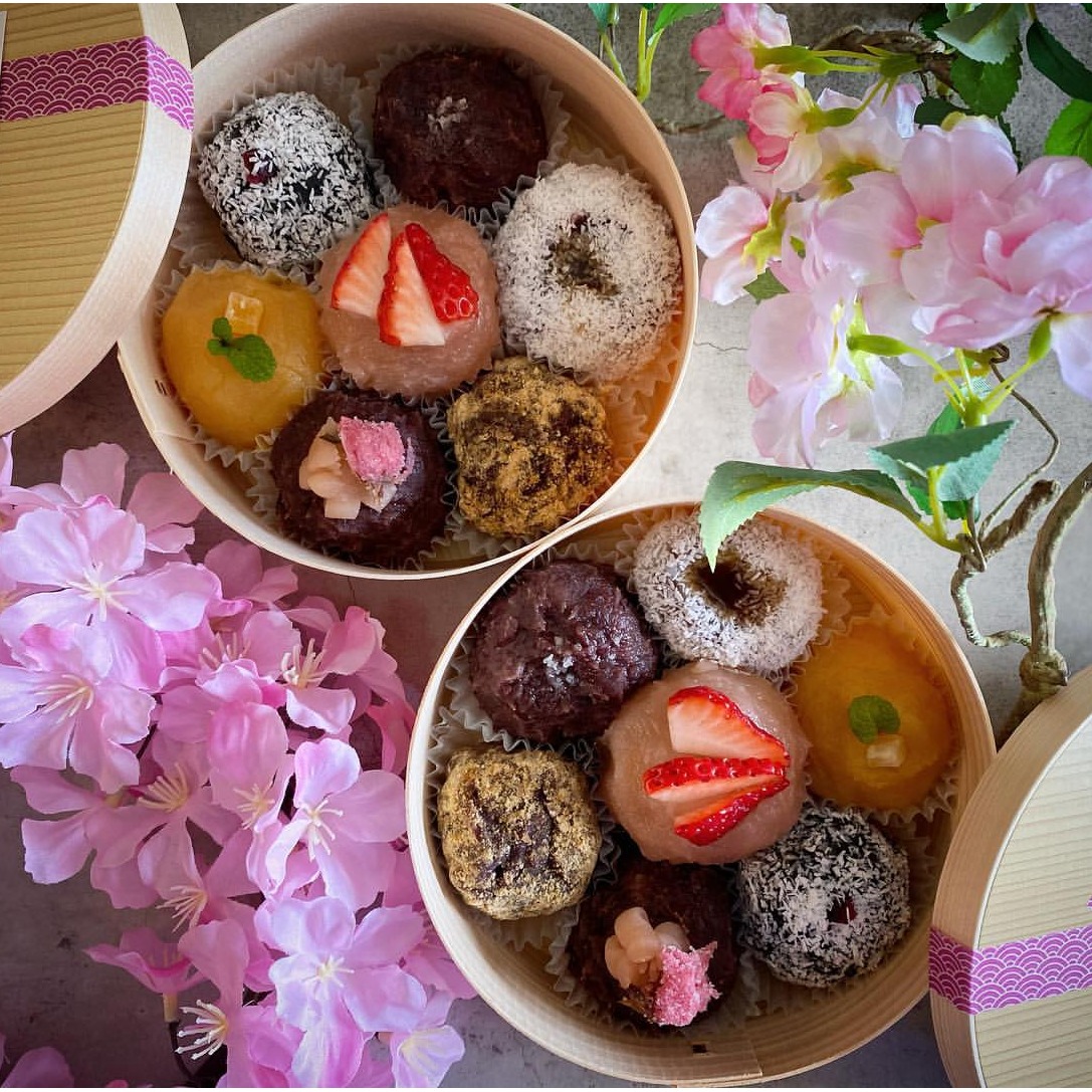 おはぎ 縁 hitoha café 様 | つきじ 折峰 料理屋さんのパッケージ専門店