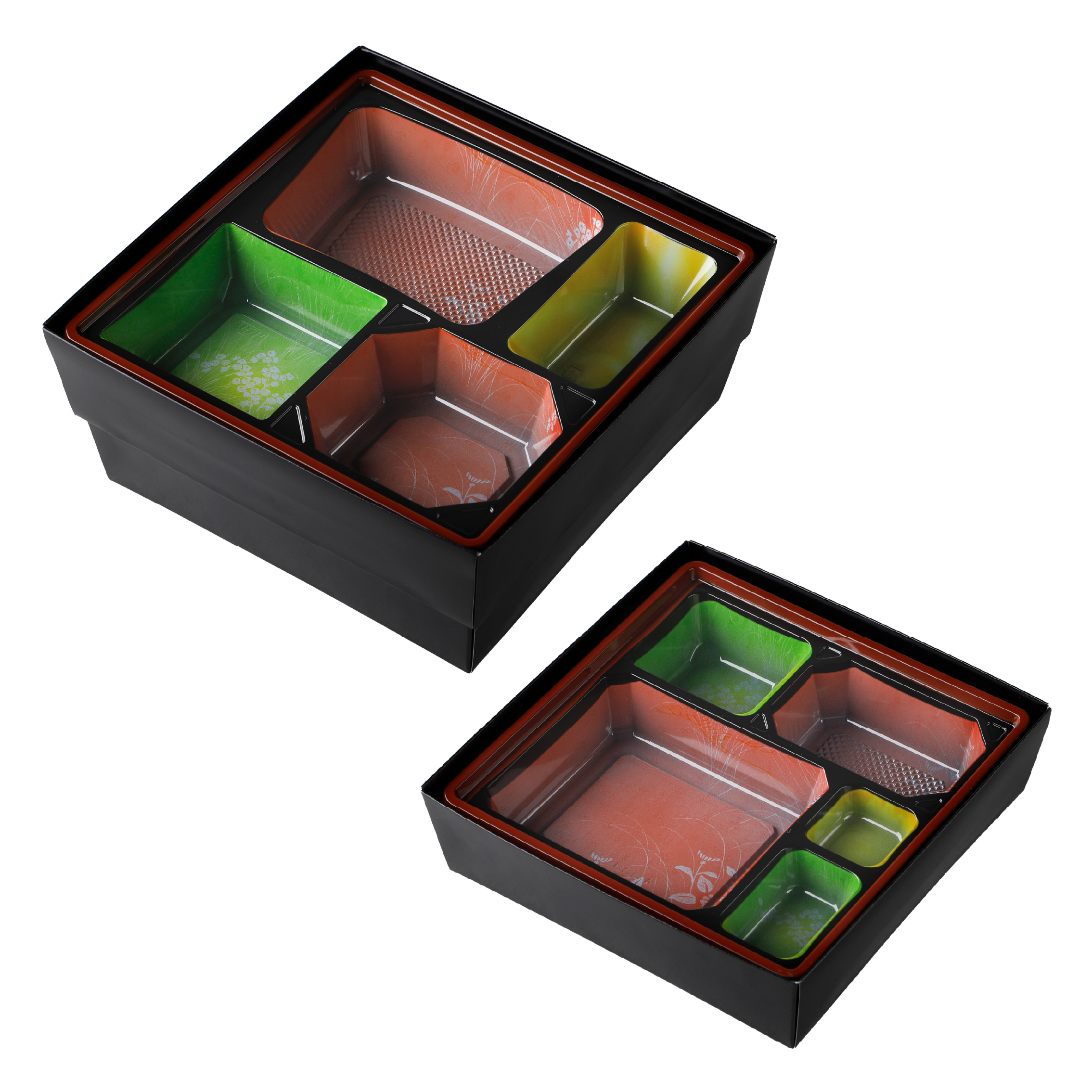 未使用 茶びつ 茶托 セット 重枝梅睦 定価48000円 70-70 福茶 睦月/納言セット※中仕切付 | つきじ 折峰 料理屋さん